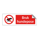 Bruk hundepose