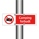 Camping forbudt campingvogn