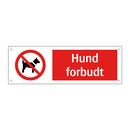 Hund forbudt