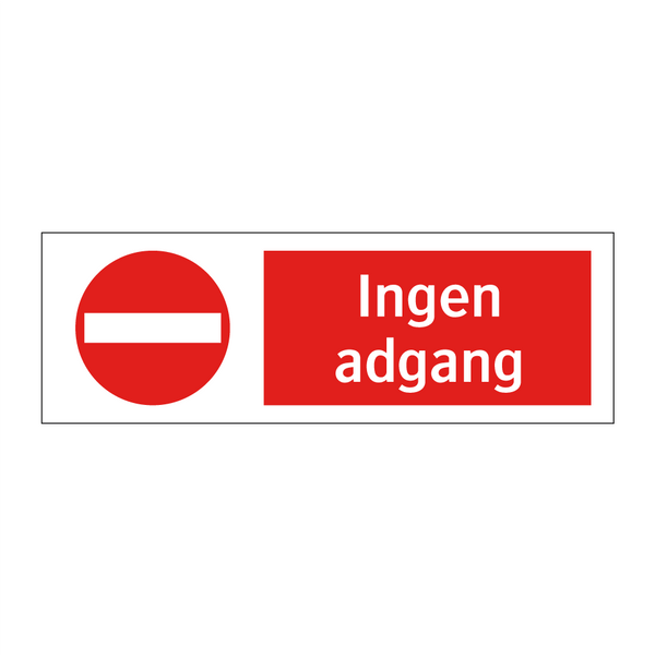 Ingen adgang