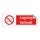 Lagring forbudt