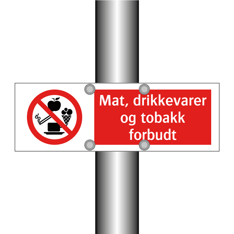 Mat drikkevarer og tobakk forbudt & Mat drikkevarer og tobakk forbudt