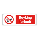 Røyking forbudt