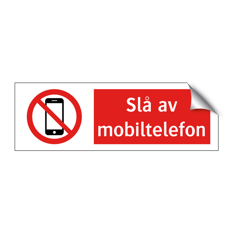 Slå av mobiltelefon & Slå av mobiltelefon & Slå av mobiltelefon & Slå av mobiltelefon