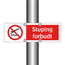 Stuping forbudt