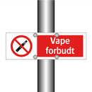 Vape forbudt