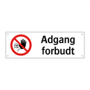 Adgang forbudt