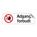 Adgang forbudt