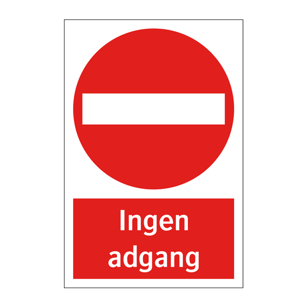 Ingen adgang