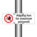 Adgang kun for autorisert personell