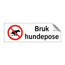 Bruk hundepose