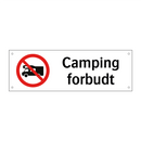 Camping forbudt bobil