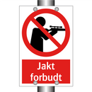 Jakt forbudt