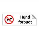 Hund forbudt
