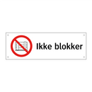 Ikke blokker