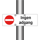 Ingen adgang