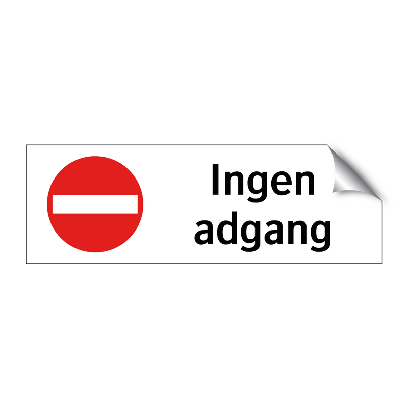 Ingen adgang & Ingen adgang & Ingen adgang & Ingen adgang & Ingen adgang & Ingen adgang