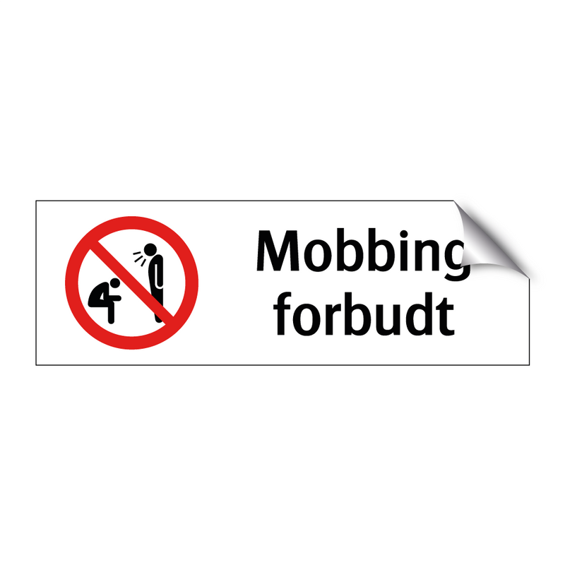 Mobbing forbudt & Mobbing forbudt & Mobbing forbudt & Mobbing forbudt & Mobbing forbudt