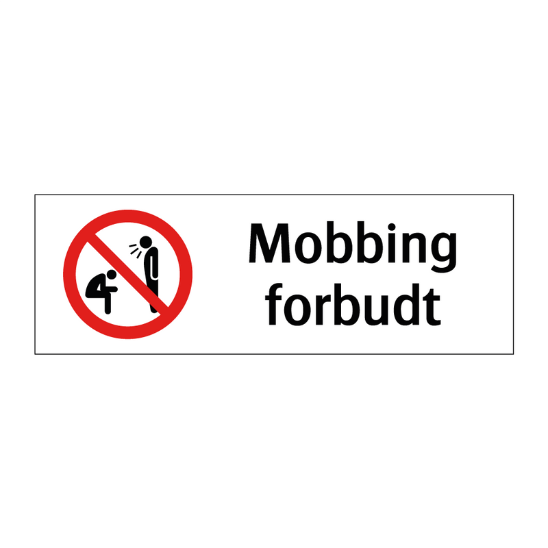 Mobbing forbudt & Mobbing forbudt & Mobbing forbudt & Mobbing forbudt & Mobbing forbudt