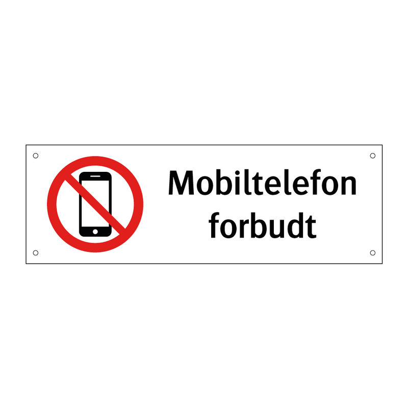 Mobiltelefon forbudt & Mobiltelefon forbudt & Mobiltelefon forbudt & Mobiltelefon forbudt