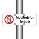 Mobiltelefon forbudt