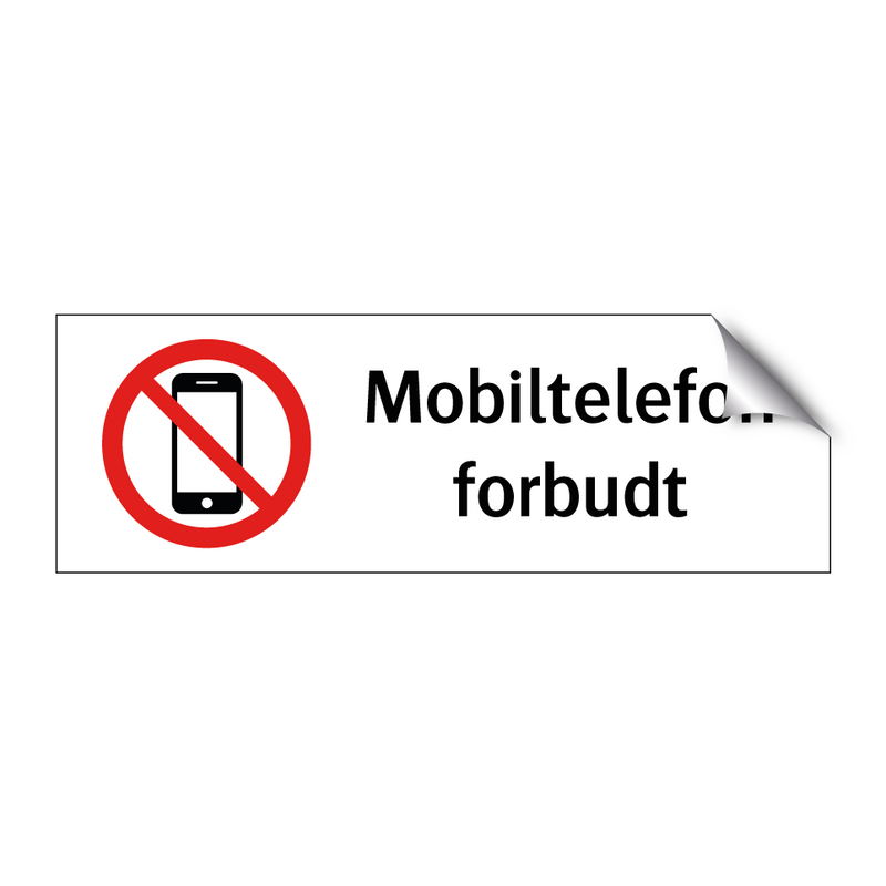 Mobiltelefon forbudt & Mobiltelefon forbudt & Mobiltelefon forbudt & Mobiltelefon forbudt