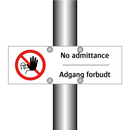 No admittance adgang forbudt