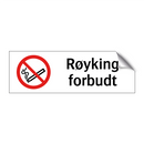 Røyking forbudt