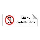 Slå av mobiltelefon