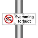 Svømming forbudt