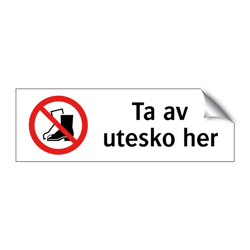 Ta av utesko her & Ta av utesko her & Ta av utesko her & Ta av utesko her & Ta av utesko her