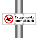 Ta opp mækka etter bikkja di