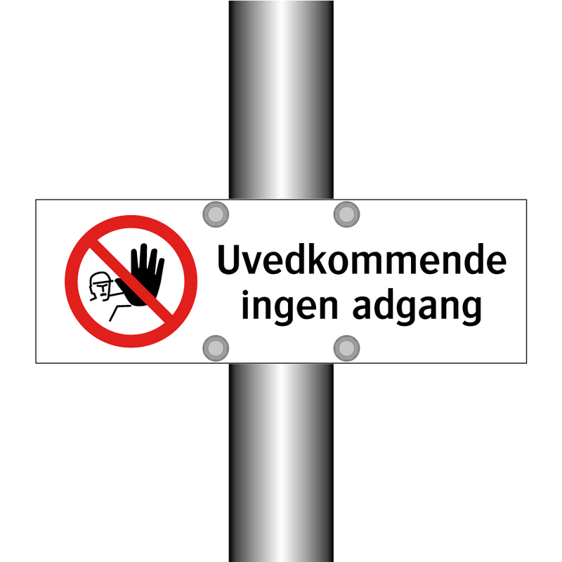 Uvedkommende ingen adgang