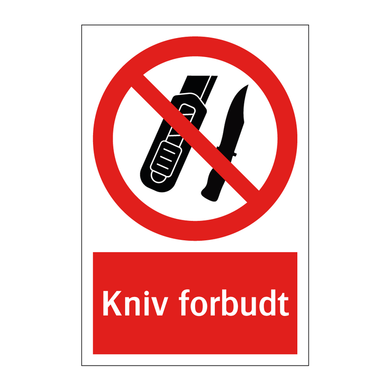 Kniv forbudt & Kniv forbudt & Kniv forbudt & Kniv forbudt & Kniv forbudt & Kniv forbudt