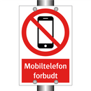 Mobiltelefon forbudt