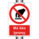 Må ikke berøres