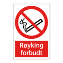 Røyking forbudt