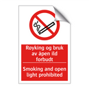 Servicearbeider pågår må ikke startes