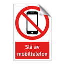 Slå av mobiltelefon