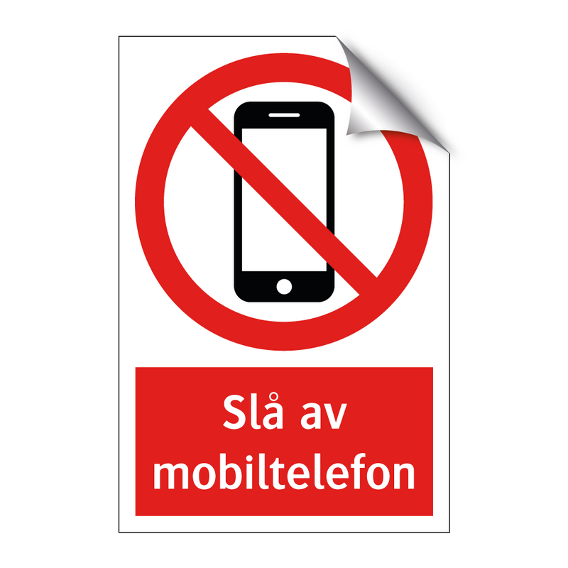 Slå av mobiltelefon & Slå av mobiltelefon & Slå av mobiltelefon & Slå av mobiltelefon