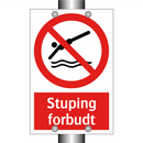 Stuping forbudt