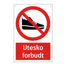 Utesko forbudt