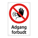Adgang forbudt