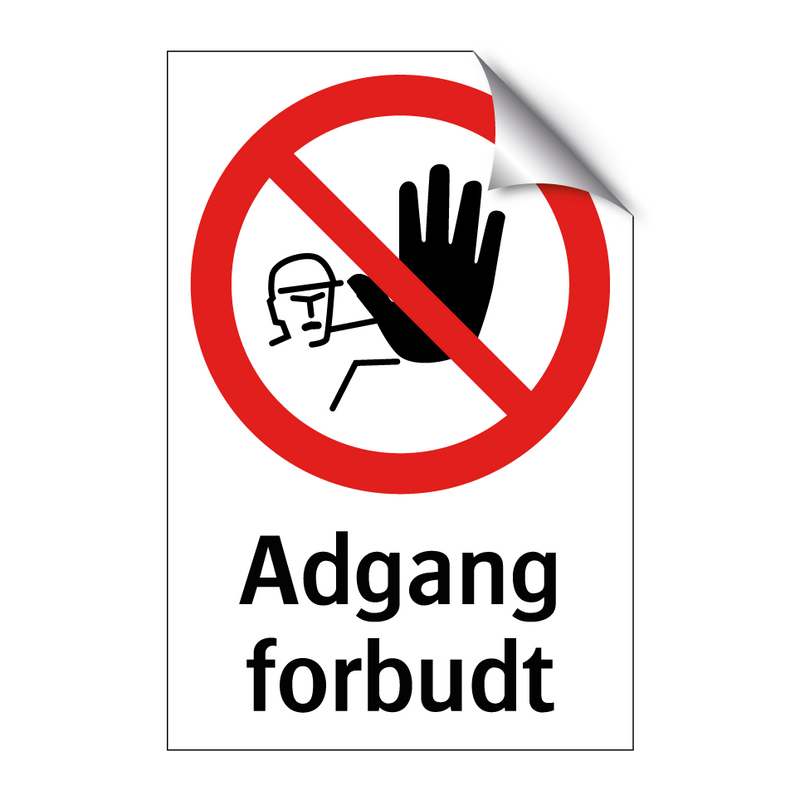 Adgang forbudt