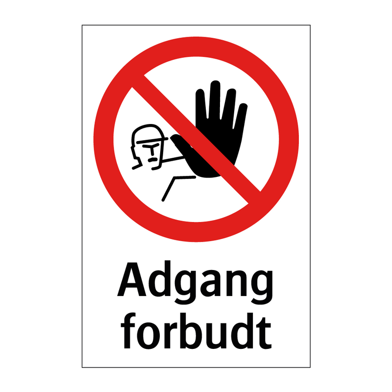 Adgang forbudt