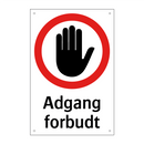 Adgang forbudt