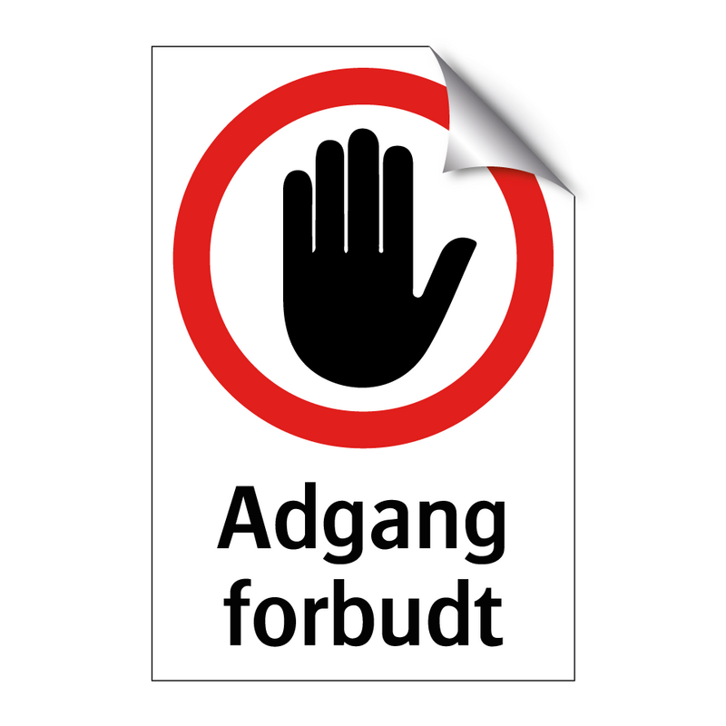 Adgang forbudt