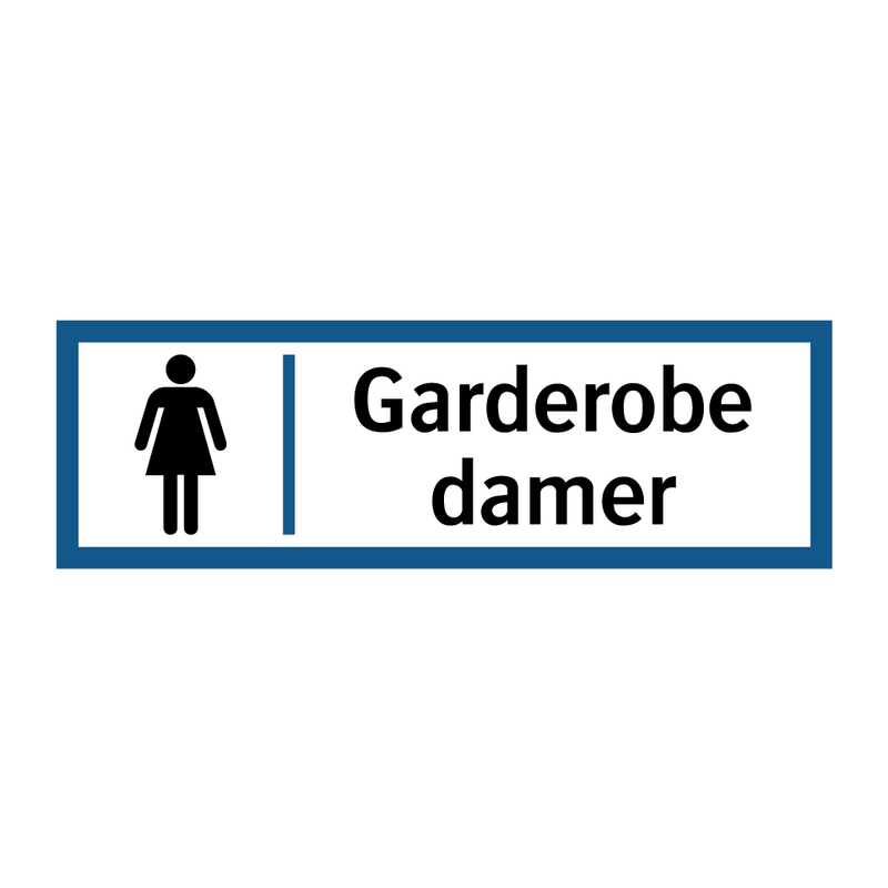 Garderobe damer