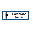 Garderobe herrer