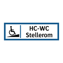 HC-WC Stellerom